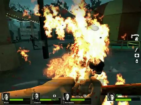 Left 4 Dead 2 Lugubre Carnaval, Parc d'attraction