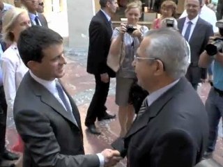 Visite Manuel Valls à Perpignan