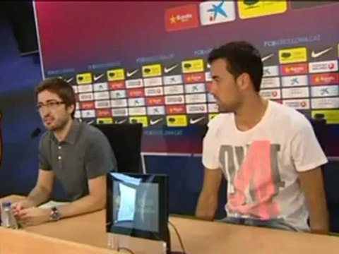 Deportes / Fútbol; Barça, Busquets declaró que el ganar al Real Madrid daría confianza al equipo