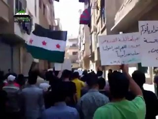 Syria فري برس  ريف دمشق حرستا  جمعة دير الزور النصر القادم من الشرق   3 8 2012  ج2 Damascus