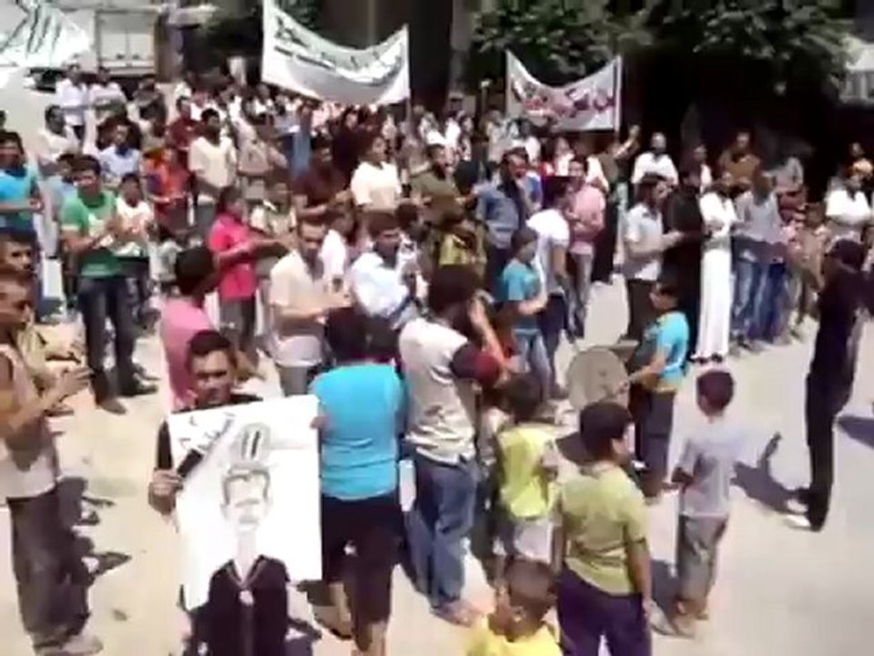 Syria فري برس ادلب  اسقاط جمعة دير الزور  3 8 2012 ج1 Idlib