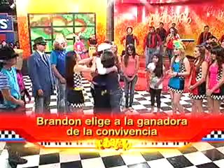 Brandon escoge ganadora