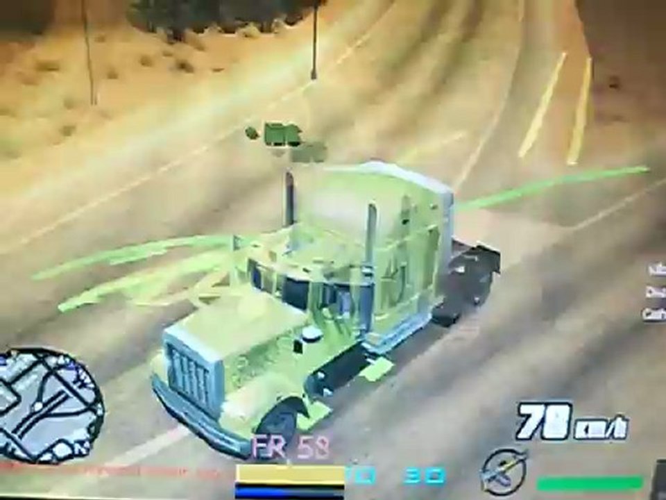 Tachibana Kanade en camion (MTA San Andreas)