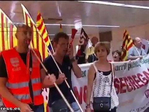 Jornada de huelga en las estaciones de tren