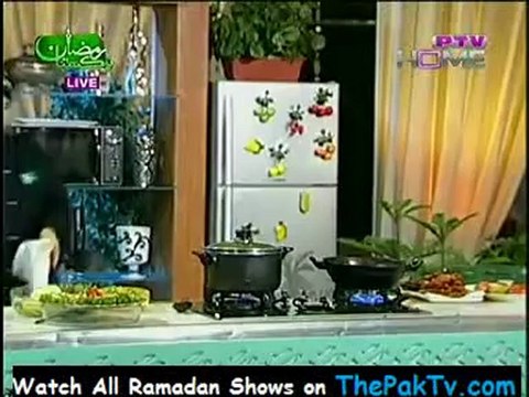 Ramzan Pakistan By PTV Home (Aftar) - 3rd August 2012 - Part 1/2