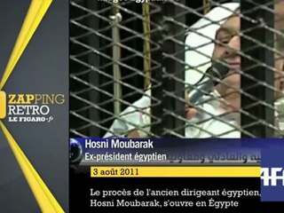 Il y a un an : Hosni Moubarak est jugé en Egypte