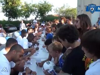Sauveur Gandolfi-Scheit accueille le SCB à la mairie de Biguglia