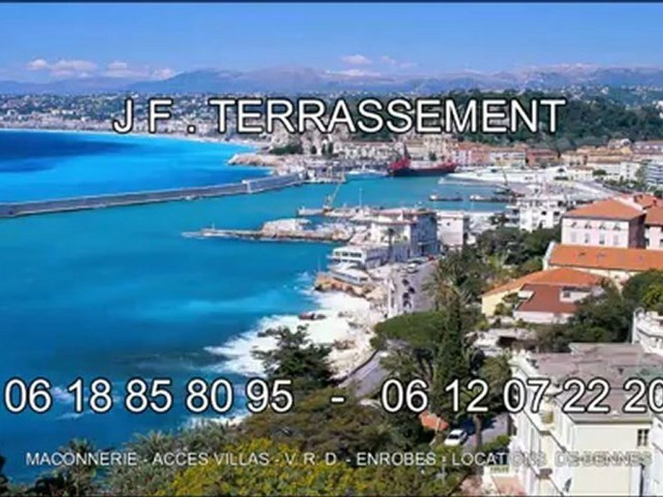 TERRASSEMENT ANTIBES