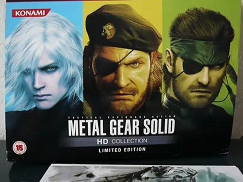 Unboxing Collector Metal Gear SOLID HD Collection PS3