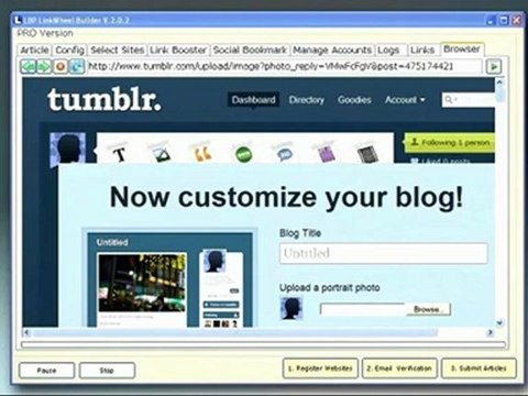 Rank Builder - SEO Automation | Improve your Page Rank in Minutes | Best Search Engine Optimization SEO Software Tool