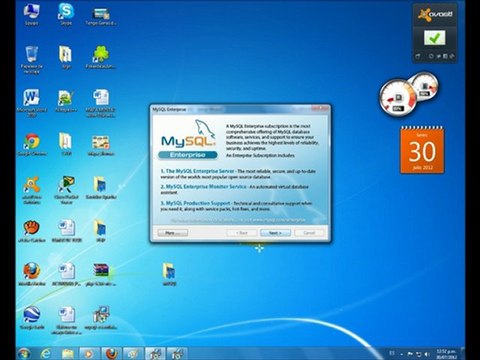 VideoTuturial de instalación del servido apache, PHP, MySQL.