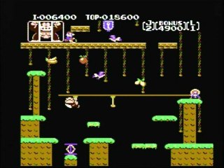 CGRundertow DONKEY KONG JR. for NES Video Game Review