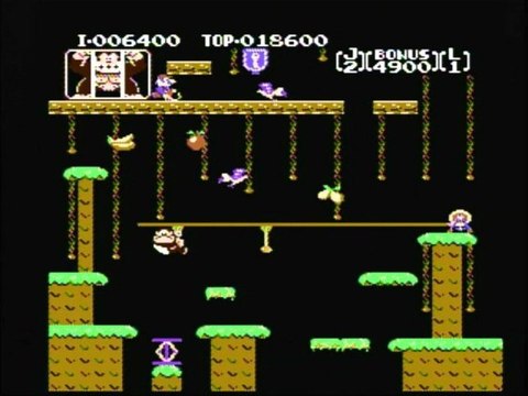 CGRundertow DONKEY KONG JR. for NES Video Game Review