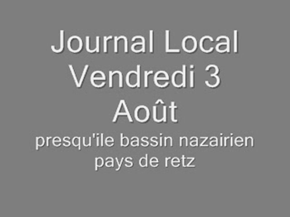 journal 3 aout