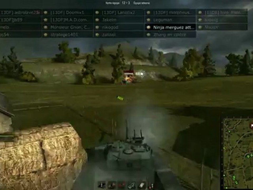 Bataille de Clan Wars 03/08/12 Baie du pêcheur 13DF - 3KR