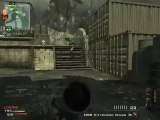 Lucky MW3 Throwing Knife Kill!