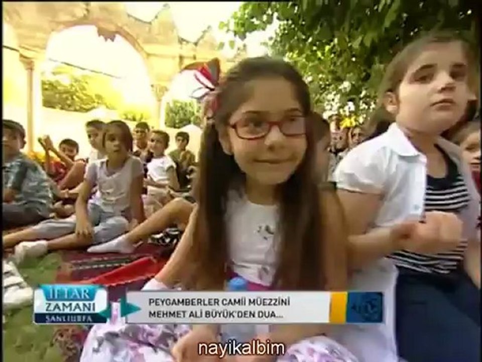 5 İftar duası ŞANLIURFA İftar zamanı 2012 STV