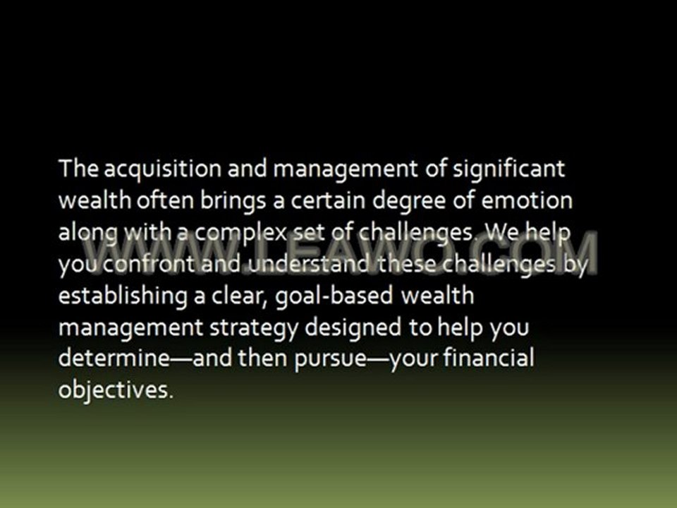 The Tyler Group - Merrill Lynch Financial Advisor Adolf Clint  Presentation