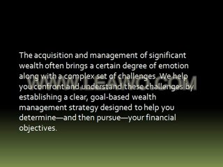 The Tyler Group - Merrill Lynch Financial Advisor Adolf Clint  Presentation