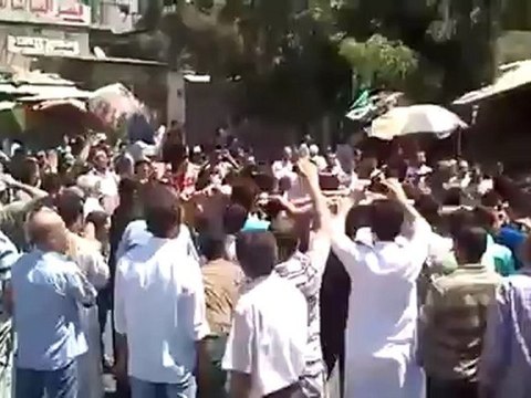 Syria فري برس حلب بانقوسا يلعن روحك يا حافظ دقة عالية 3 8 2012 Aleppo