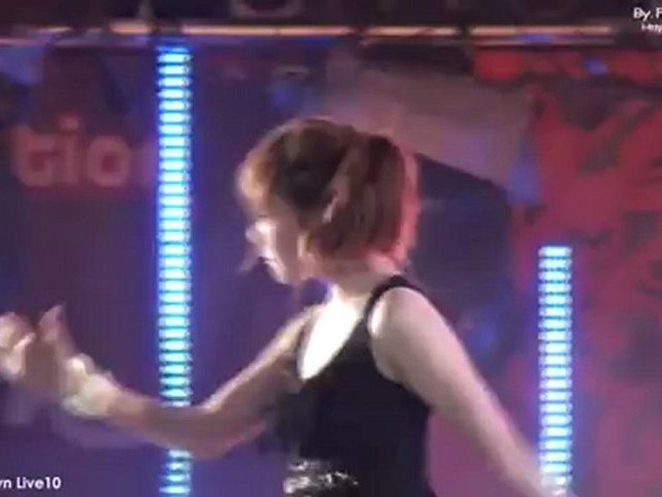 100821 Taeny fancam - Hahaha @ SM Town [www.keepvid.com]