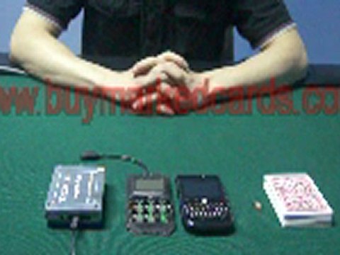 Texas Hold'em caméra de balayage pour lire des cartes marquées