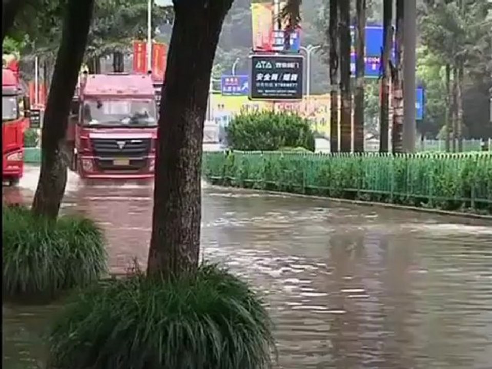 Typhoons leave destruction in China