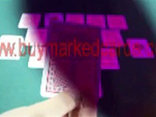 Dal negro Texas Holdem marked cards