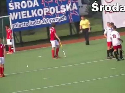 Międzynarodowy mecz hokeja na trawie Polska VS Austria
