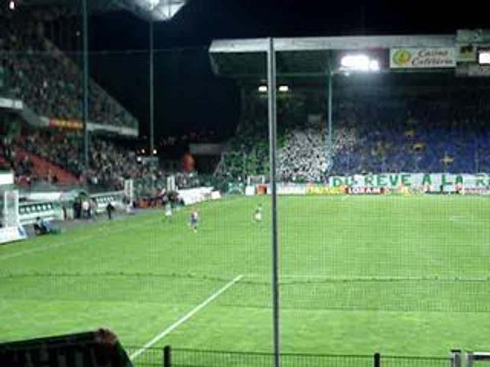 Tifo Européen Kop Nord - ASSE - Istres