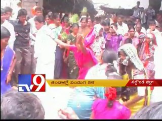Tribes celebrate Teez festival in Nalgonda district