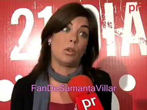 samanta villar entrevista en pr television