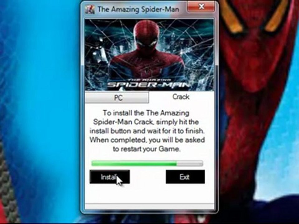 The Amazing Spider-Man 2012 crack for pc