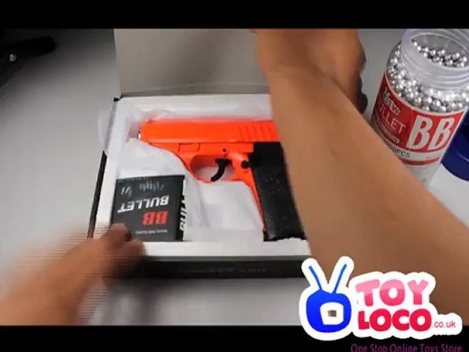 G3 BB Gun Metal Air Soft Handgun www.toyloco.co.uk