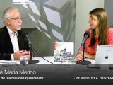 José María Merino, autor de 'La realidad quebradiza'. 21 de mayo 2012