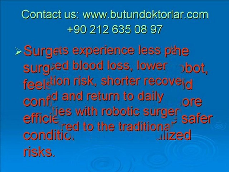 Robotic Surgery -www.butundoktorlar.com