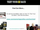 Get Your Ex Back using Text Your Ex Your Ex Back 2.0