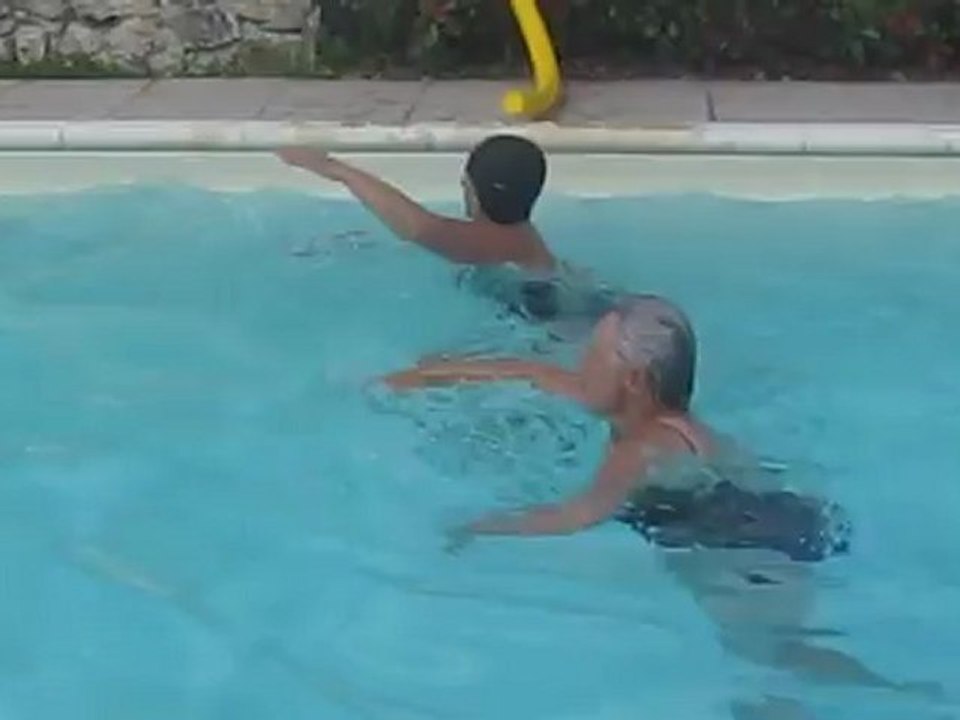 leçon de natation