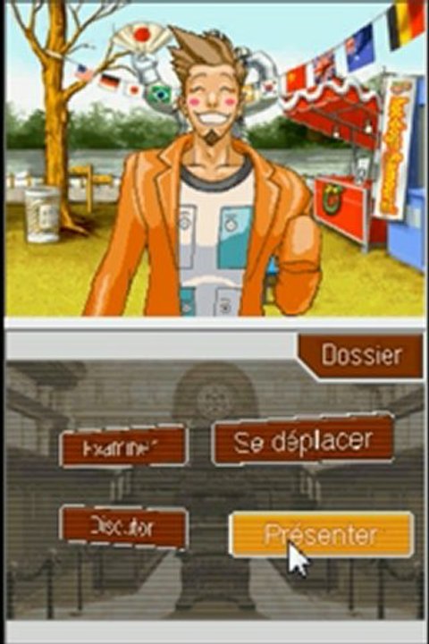 [DS - BONUS] Phoenix wright : Différents dialogues  - Affaire 4 , Enquete 2.