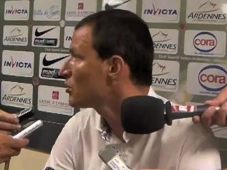 Sedan - Châteauroux : Conférence de presse avec L. Guyot