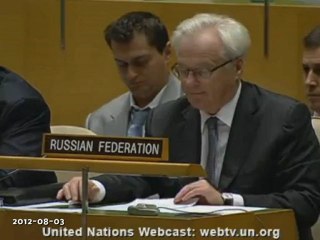 SYRIA - explanation vote of Russian Federation on draft resolution