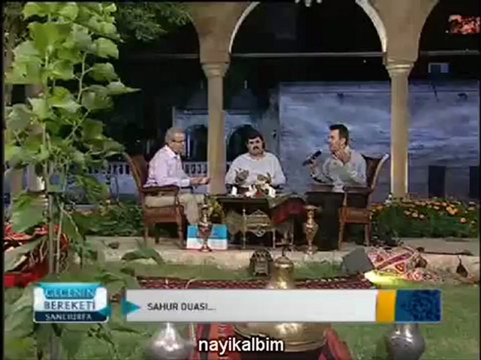 5 Sahur duası ŞANLIURFA Gecenin bereketi 2012 STV