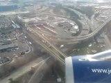 JetBlue A320 landing in JFK Airport New York