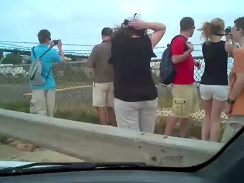 Landing in Princess Juliana Airport in St Marteen