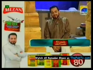 Seher Amir Liaquat Kay Sath By Geo TV - 5th August 2012 - Part 3/3