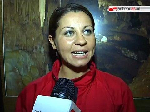 TG 04.08.12 Speleonight nelle Grotte di Castellana