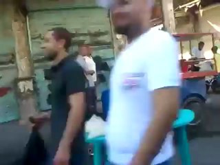 Syria فري برس  حماة  المحتلة إحراق محل بالمرابط من قبل الأمن2012 8 4 Hama