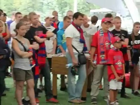 Фан-зона Hundai на матче ЦСКА - Зенит