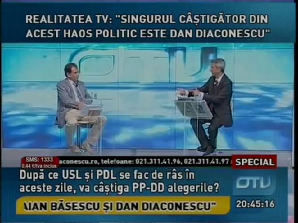 Dan Diaconescu Direct PDL Si USL isi bat joc de popor Pt 1