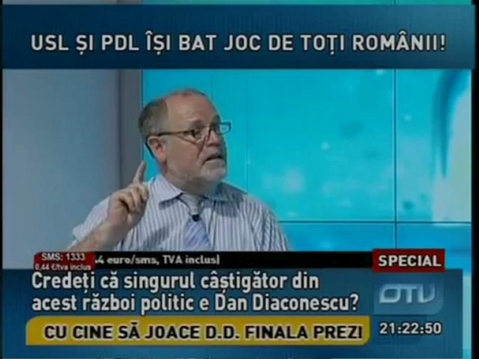 Dan Diaconescu Direct PDL Si USL isi bat joc de popor Pt 2